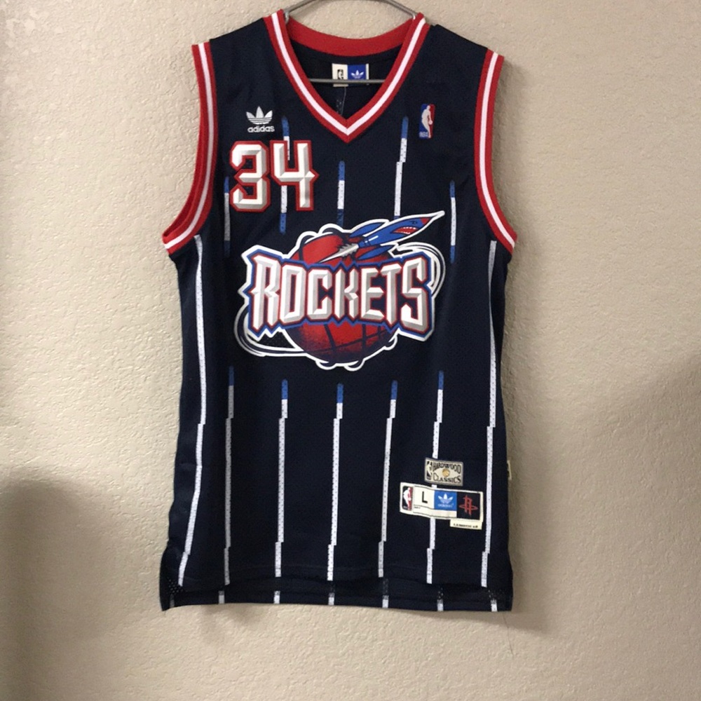 NWT Olajuwon Rockets NBA Jersey